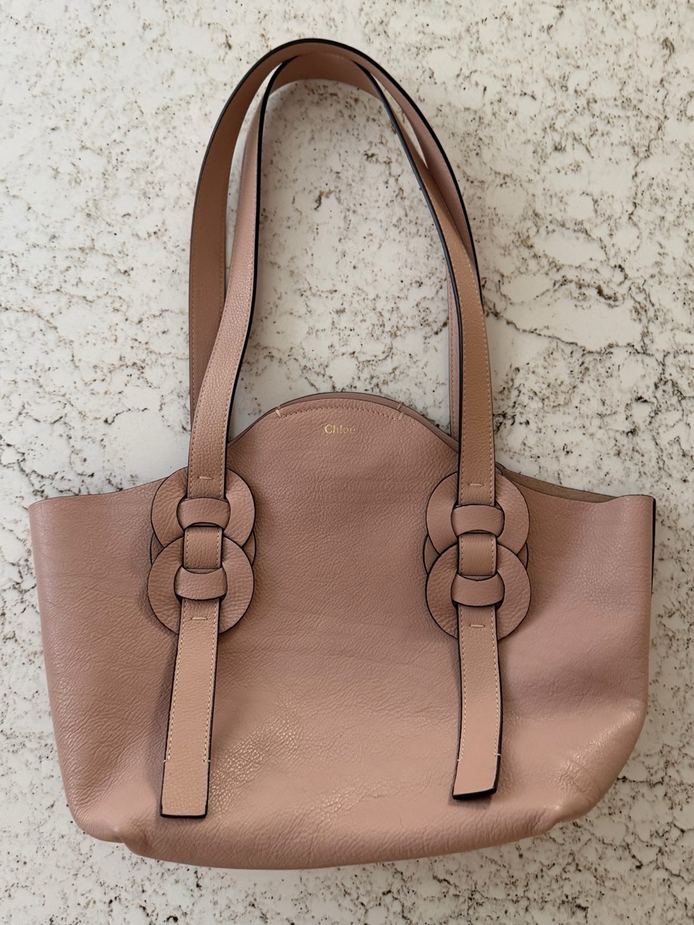 Chloe Pink Darryl Tote- Authenticated!